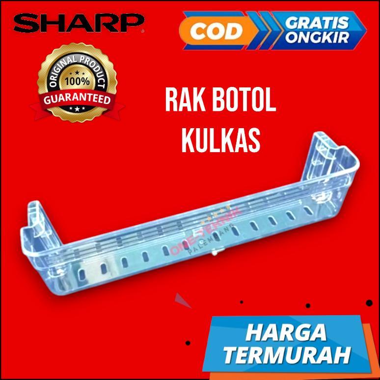 Ready ORIGINAL | Rak Kulkas Sharp 1 Pintu | Rak Botol Kulkas Sharp