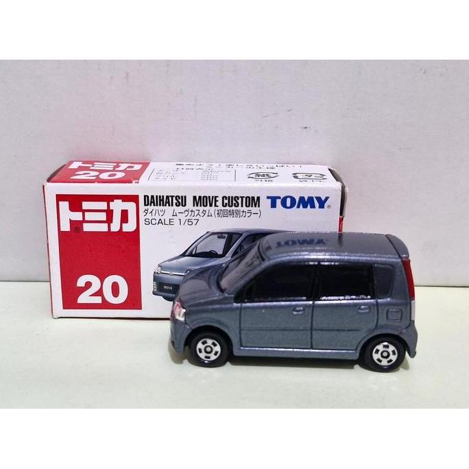 Tomica Takara Tomy Biru 20 Daihatsu Move Custom (Abu-Abu)