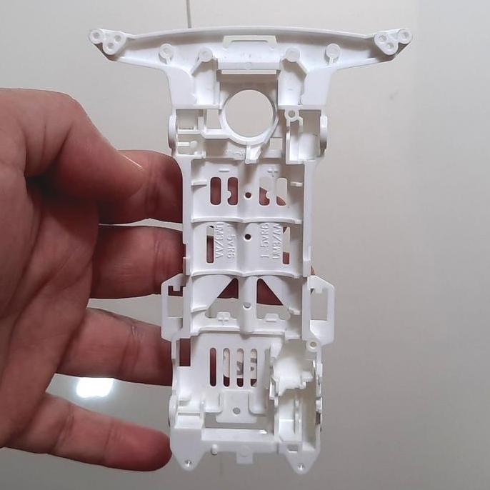 Chassis Super 2 PC ABS Putih Ori Tamiya