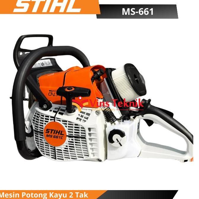 Mesin Potong Kayu 2 tak STIHL MS 661 Gergaji Chain saw MS661