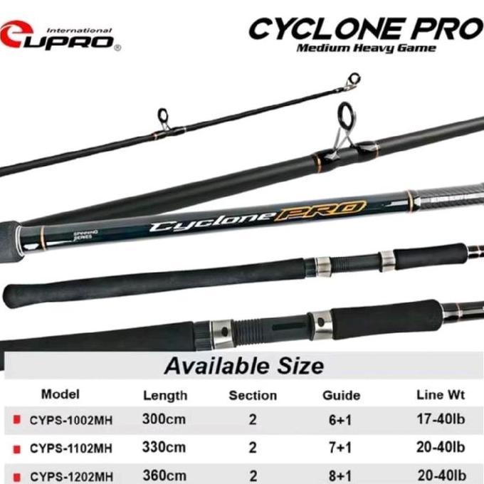 OK JORAN EUPRO CYCLONE PRO | POPPING | PASIRAN | ROCK FISH | ORIGINAL | PANCING | FREE PACKING //