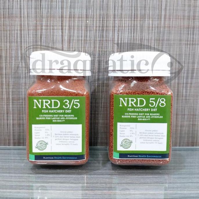 PELET NRD 40GR PELLET PAKAN MAKANAN IKAN BURAYAK CUPANG HIAS 3/5 5/8 (TERBAIK) (TERBARU) (TERMURAH)
