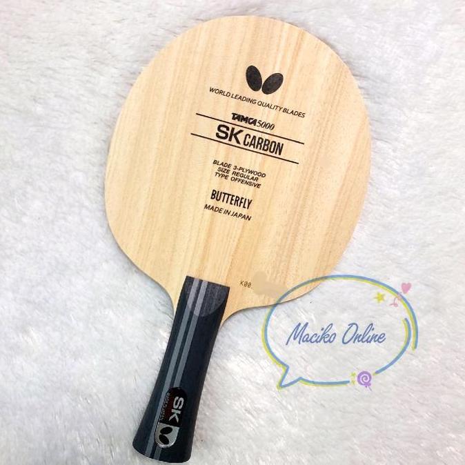 TERBARU - Butterfly SK Carbon FL ~ Kayu Bet Pingpong Butterfly SK Carbon