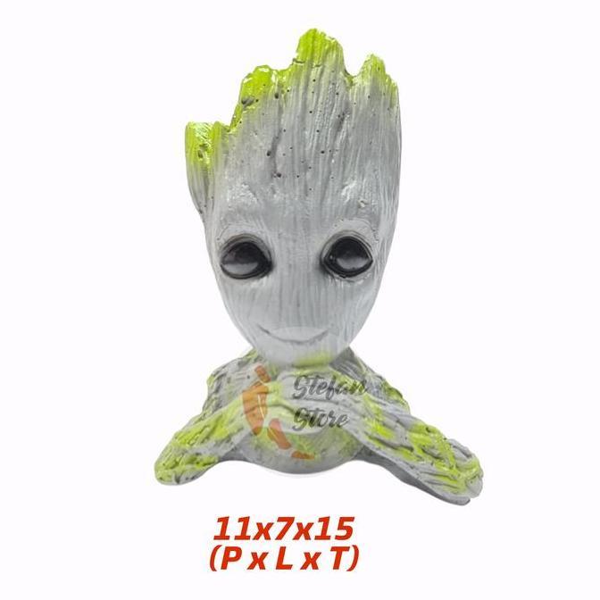 AKSESORIS HIASAN AQUARIUM BABY GROOT