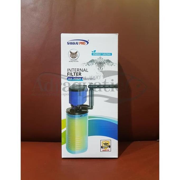 SAKKAI PRO AA-2002F INTERNAL FILTER POMPA AIR CELUP FILTER AQUARIUM (TERBAIK) (TERBARU) (TERMURAH)