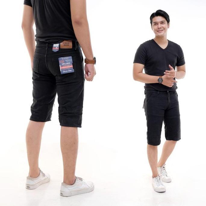 KEKINIAN Celana Pendek Jeans pria Celana Pendek Jeans KEKINIAN
