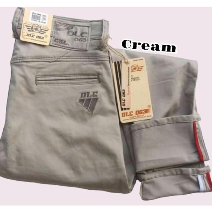 TERBARU  Celana Chino Original 100% Pria Bahan Tebal Celana Dlc Pria Original Celana Chino panjang P