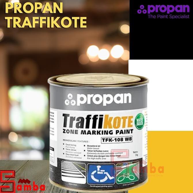 Terjangkau Propan Traffikote 108 Cat Marka Jalan Waterbased  1 Kg Marking Paint
