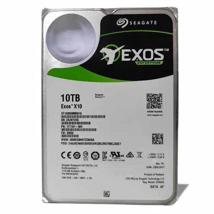 Seagate Exos Enterprise 10TB / HDD / Harddisk Server 10 TB Sata 3