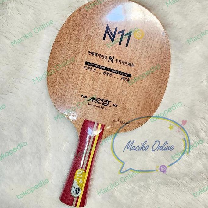 NEW Yinhe N11 s~Kayu Bet Pingpong Tenis Meja Yinhe N11s
