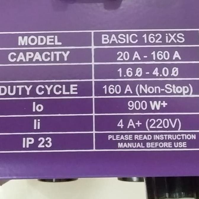 Miliki Trafo Las Lakoni 900Watt / Mesin Las Lakoni 900Watt Basic 162Ixs