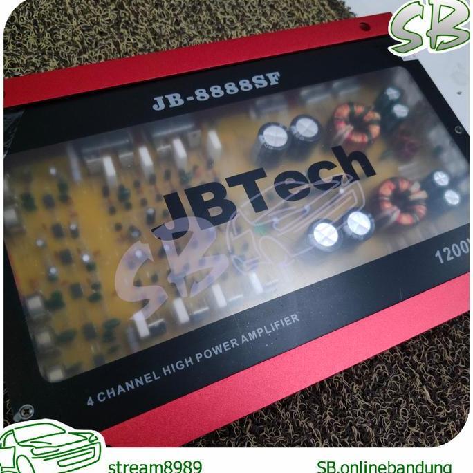 HARGA DISC - Power JBTech JB-8888SF Amplifier Mobil Car Audio JB Tech JB 8888SF