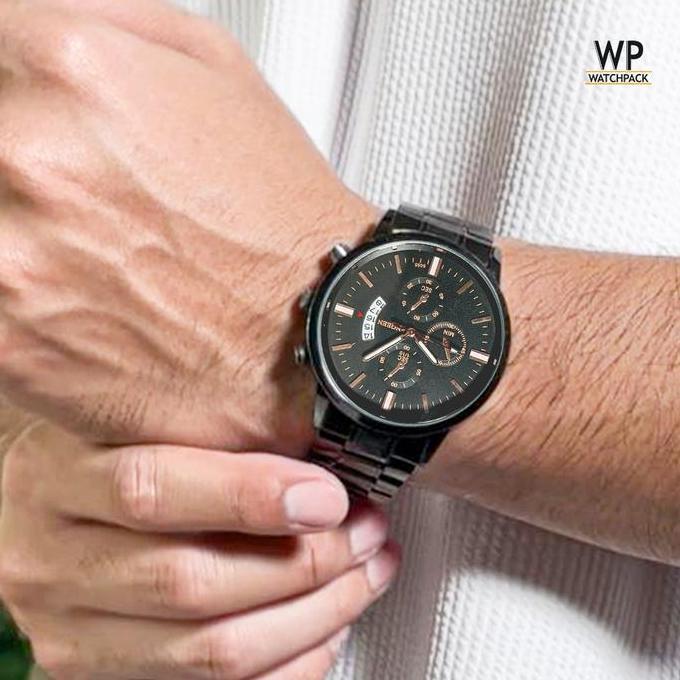 WATCHPACK FN-002  | Jam Tangan Pria Asli Tahan Air Kronograf Aksesoris Arloji Watches Cowok
