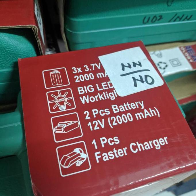 Spesial Cordless Drill Nrt Pro 330 Set