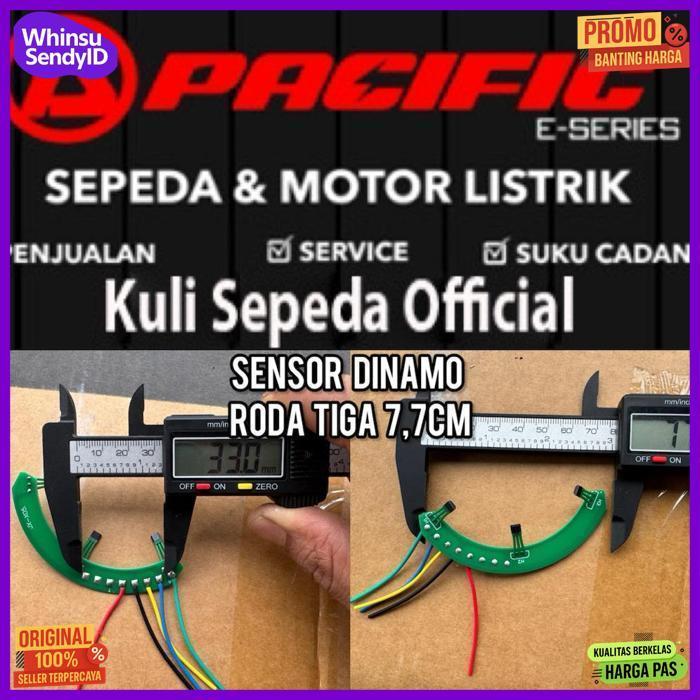 Best Seller Sensor Dinamo Sepeda Listrik Rota Tiga Pacific Dan Exotic Universal Bisa Untuk Semua Mer