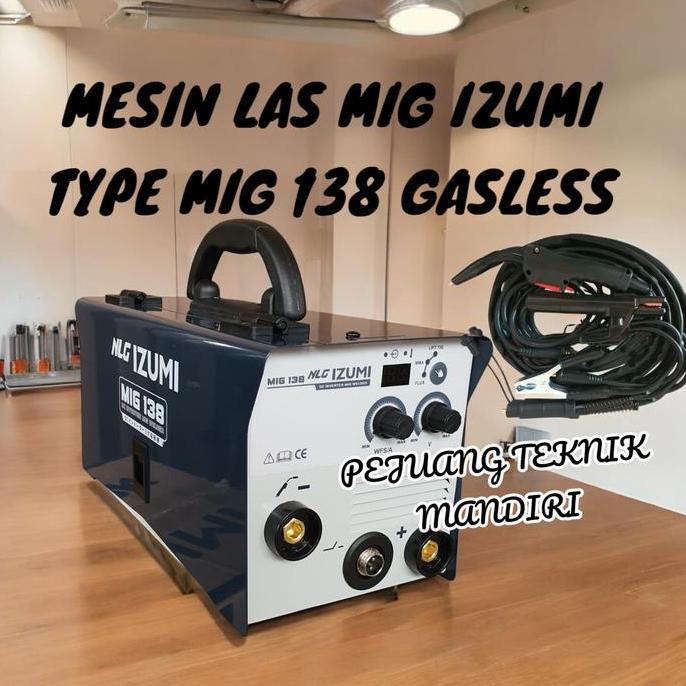 Diskon Izumi Mig 138 Mesin Las Izumi Mig 120 A / Trafo Las Izumi Mig 138 120A Gasless