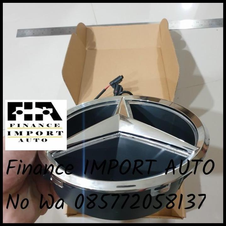 BEST DEAL LOGO GRILL DEPAN MERCEDES BENZ W204 W205 LOGO GRILE TENGAH LAMPU W204 