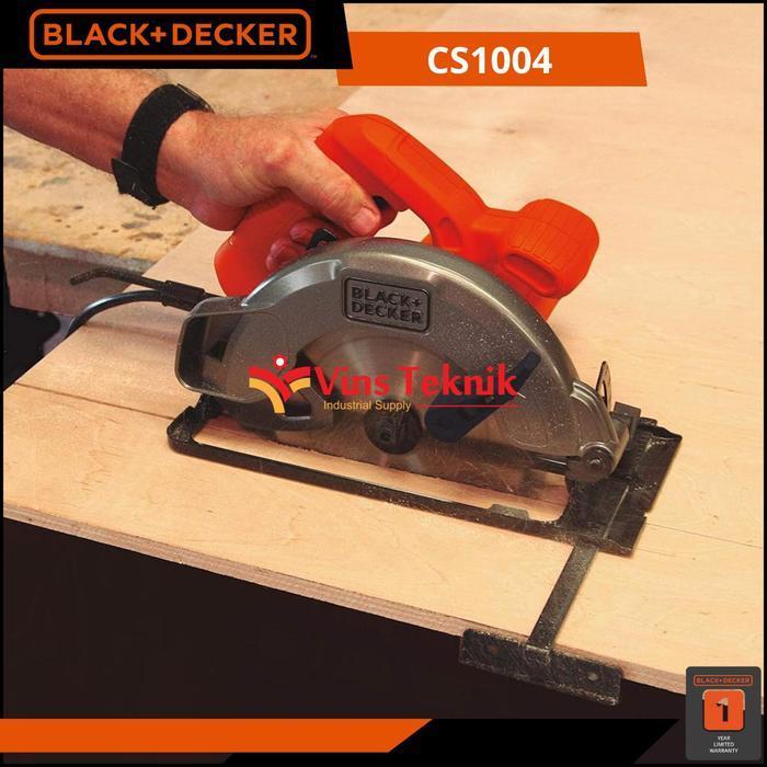 BLACK+DECKER CS1004 Mesin Gergaji Kayu Circular Saw 7"