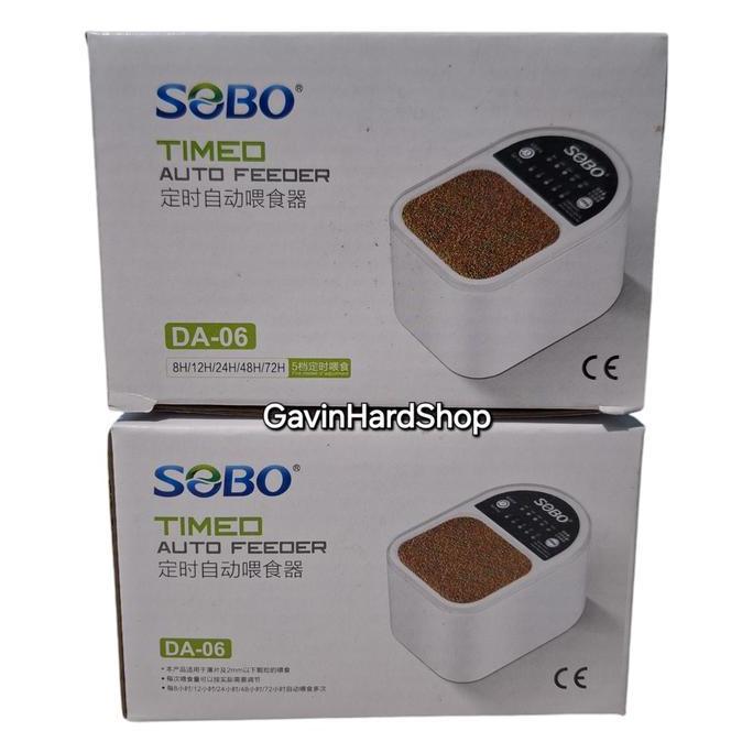 Mesin Pakan Ikan Otomatis Auto Feeder Food Timer SOBO DA-06