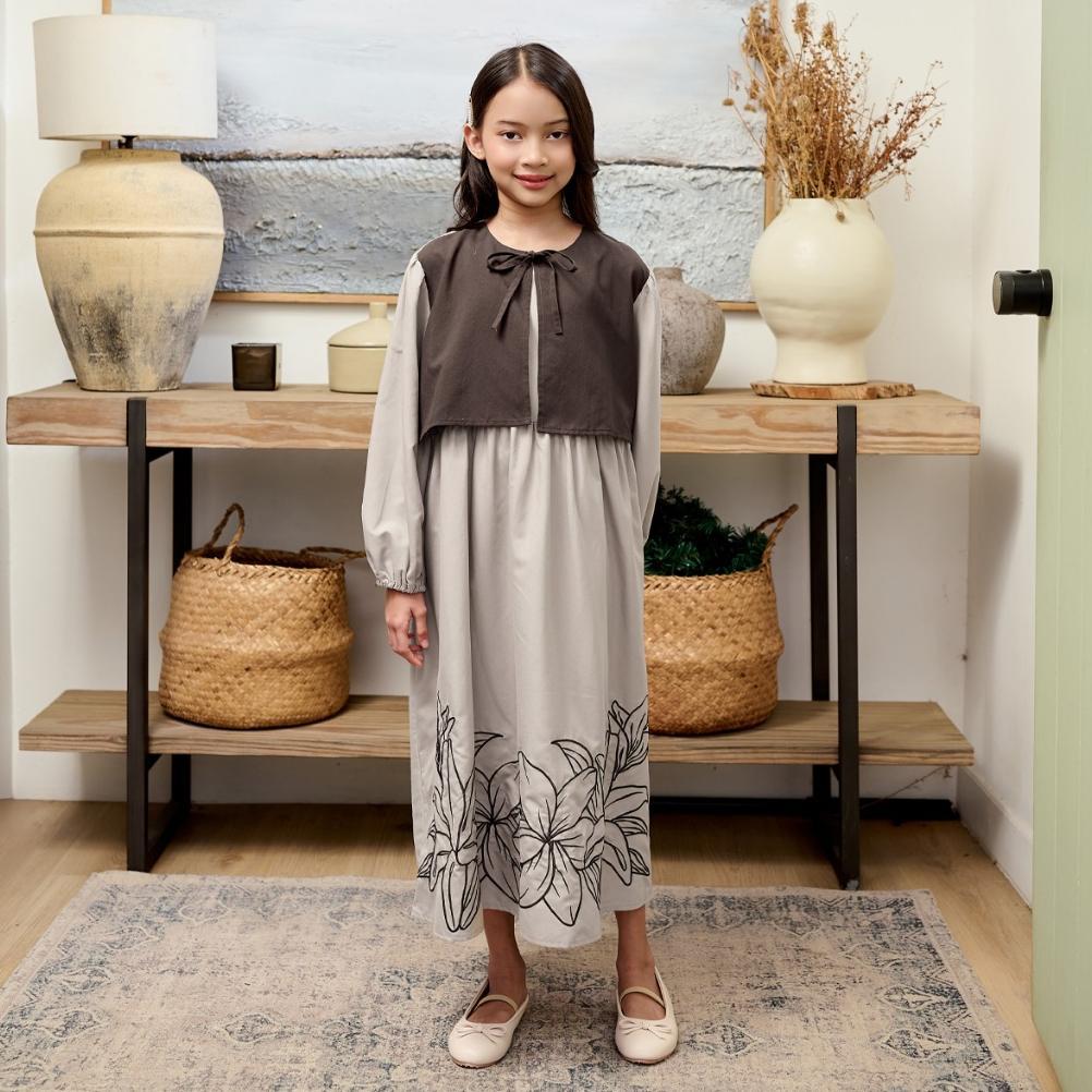 ORIGINAL [Raya Collection] ZM Zaskia Mecca -Sarimbit Family Set - Lilya Puspita | Gamis Wanita | Kem