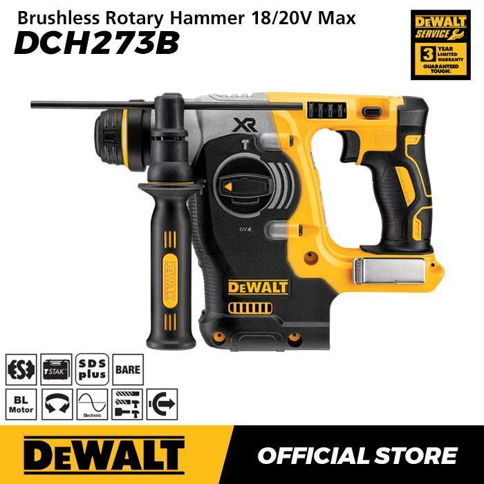 Dewalt Brushless Rotary Hammer / Bor Beton Baterai 18/20V Max DCH273B