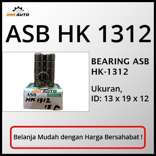 TERLARIS BEARING ASB HK 1312 NEEDLE BEARING / BEARING BAMBU ASB HK1312 