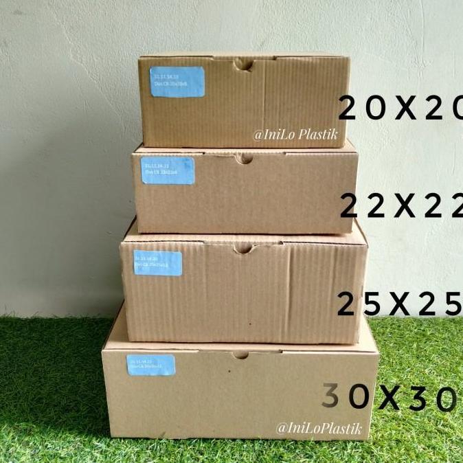 Dus Box 20x20X8/ Dus Kue Tart / Dus hampers 20x20x8