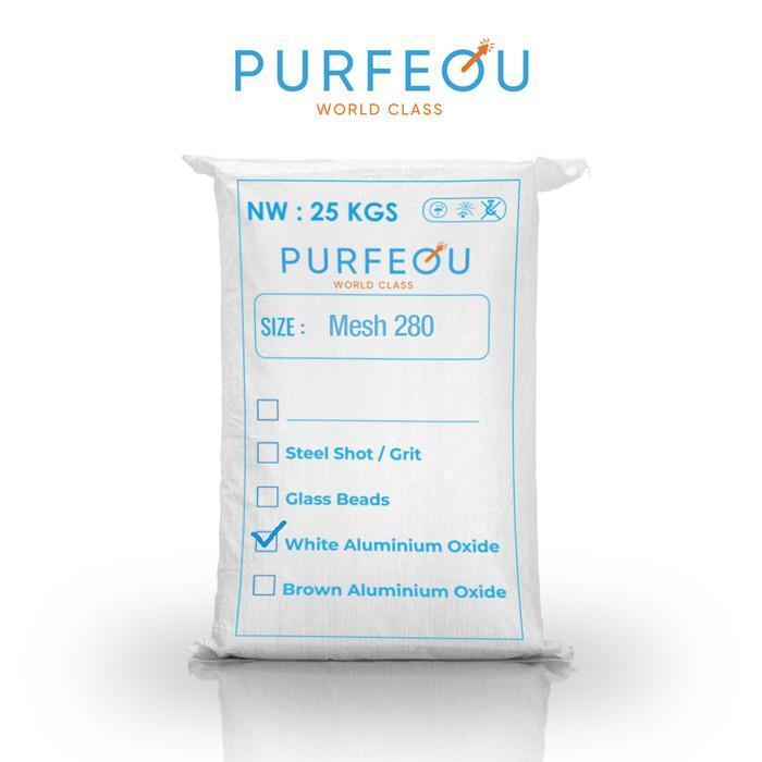 Pasir White Aluminium Oxide Aluminum Oksida Alumina AL2O3 Mesh 280 (25kg)
