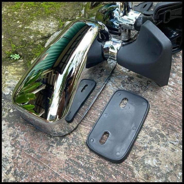 DISKON MIRROR ASSY OUTER REAR VIEW DOOR TYPE SPION PINTU PENGGANTI TOYOTA COROLLA KE20 CORBET KE30 C