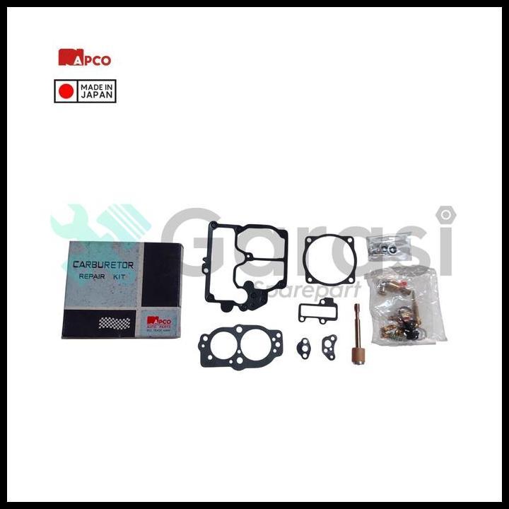 DISKON KIT KARBURATOR HIACE RH11 12R BENSIN NAPCO JAPAN REPAIR SET TOYOTA ORI 