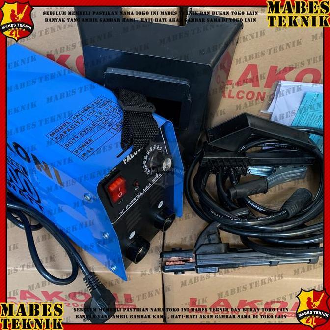 Mesin Las Listrik Lakoni Falcon 120 E / 120E - Trafo Las 900 Watt 120A Kualitas Terbaik Harga Termur