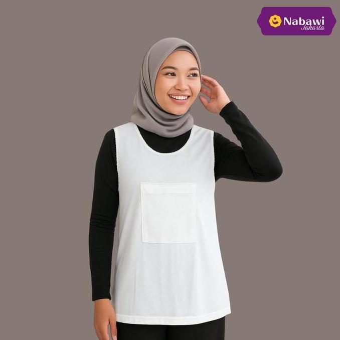 Kaos Haji Wanita Singlet dan Kaos Renda Wanita Panjang Perlengkapan Haji Umroh Jakarta Dalaman Dewas