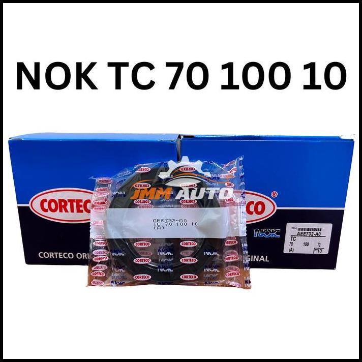 DISKON OIL SEAL NOK TC 70 100 10 / 70.00 100.00 10.00 / 70X100X10 NOK SEAL CORTECO ORIGINAL 