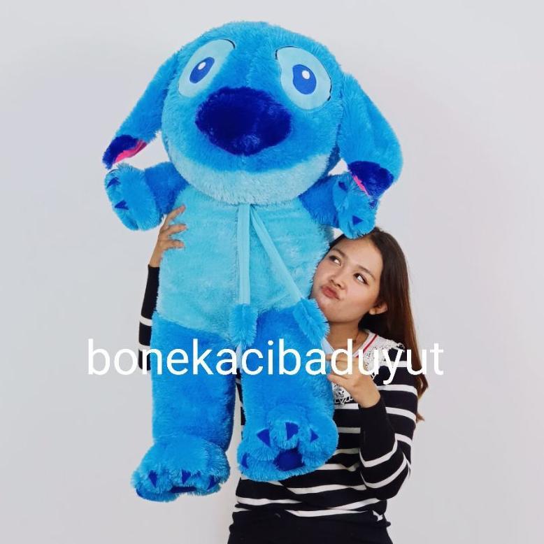 Berkualitas Boneka Stitch Jumbo 1 Meter Lasfur Lucu