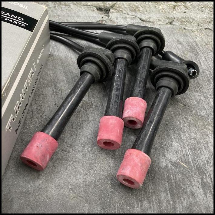 BEST DEAL CORD SET COIL & SPARK W/RESISTIVE KABEL BUSI TOYOTA COROLLA CORONA AE92 AT171 TWINCAM 1.6 