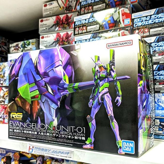 Upupup- Rg Evangelion Unit 01 Eva-01 Bandai Modelkit