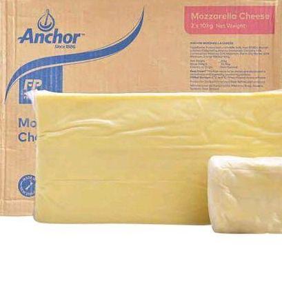 Mlkiron- Anchor Mozarella Cheese / Keju Mozarella / Cheese Mozarella 500Gram