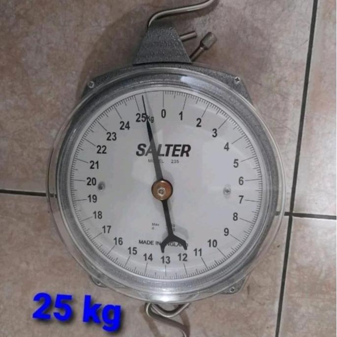 Grosir Timbangan Salter 25Kg / Timbangan Gantung Salter 25 Kg Asli England