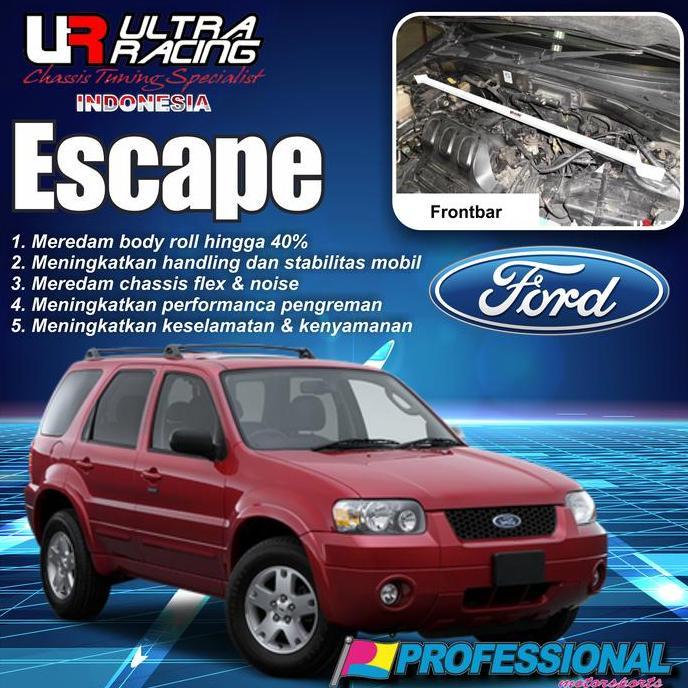 Promo Aksesoris / Strutbar / Stabiliser ULTRA RACING Ford Escape 3.0L Diskon