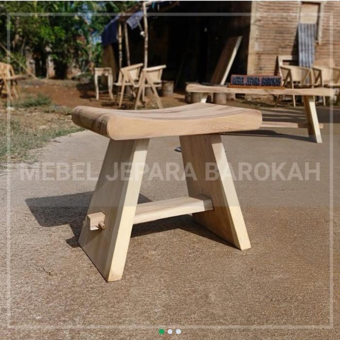 rak sepatu custom kayu jati