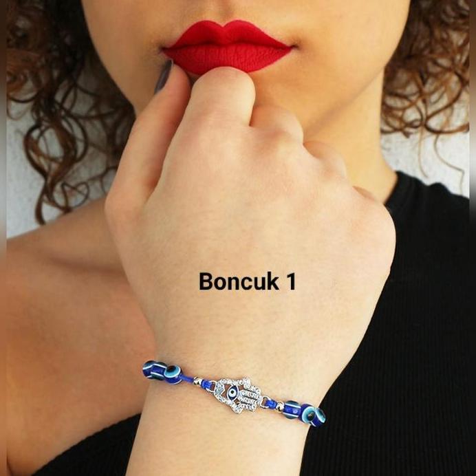 Gelang Tali Khas Boncuk Turki | Souvenir Gelang Turki