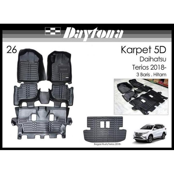 Daytona Karpet 5D Daihatsu Terios 100% Original