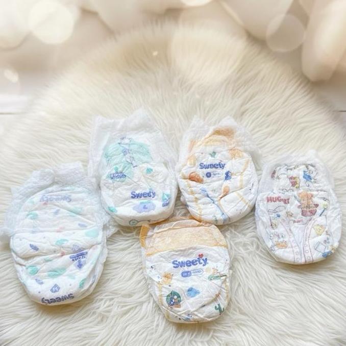 Brea- Popok Bayi Repack Non Kemasan|Pampers Celana Dan Perekat Anak 10-50Pcs Size Nbs/S/M/L/Xl Campu