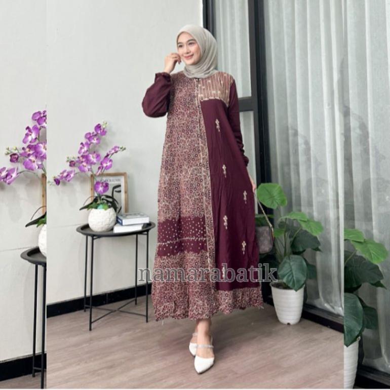 TERBARU GAMIS SONATA RAYON PREMIUM BUSUI BAWAH REMPEL