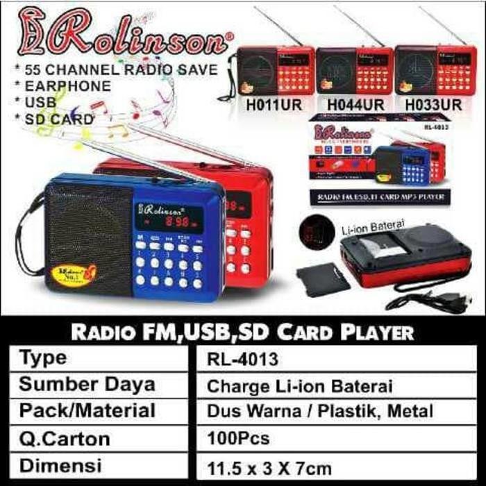 Speaker Murottal Al-Quran Rolinson Rl-4013 Lengkap 30 Juz 22 Qori Bisa Repeat (V4.1)