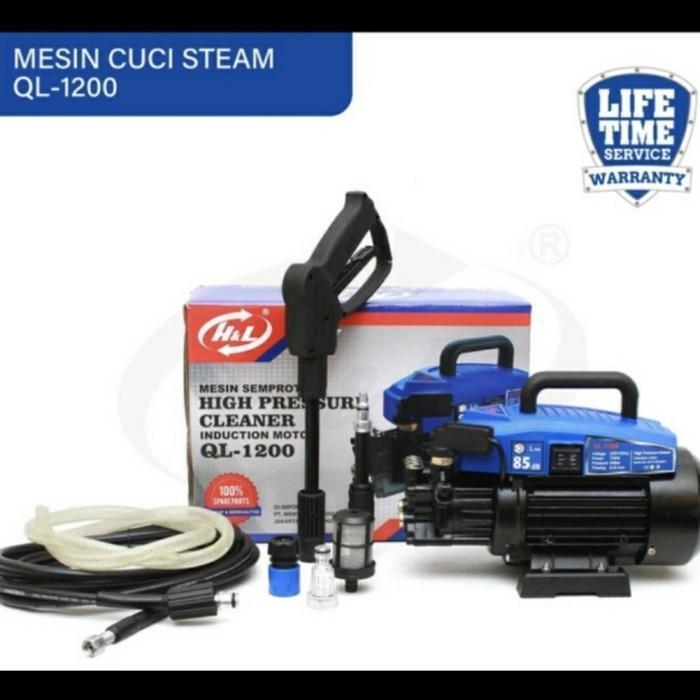 (Paket) QL 1200 (Selang 25 Meter) HL Jet Cleaner Steam High Pressure