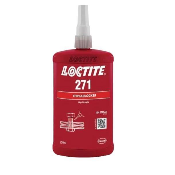 Grosir Loctite  272/271/262/263/243 250Ml Lem Threadlocker Lem Baut Lem Bearing 250Ml