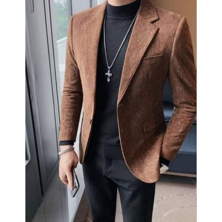 NEW PRODUCT JAS CORDUROY PRIA SLIM FIT JAS BLAZER CORDUROY PRIA  JAS BLAZER PRIA CASUAL