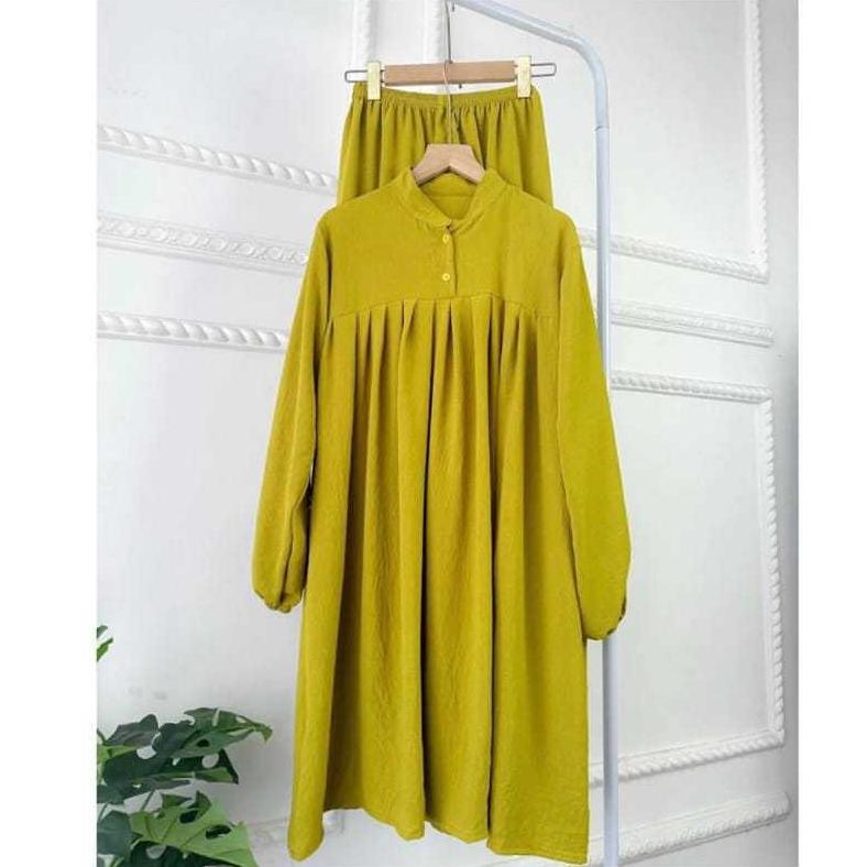 HOT SALE SETELAN NIRA SETCEL LONG TUNIK / SETELAN WANITA MODERN KEKINIAN TERBARU/ SETCEL PEREMPUAN D