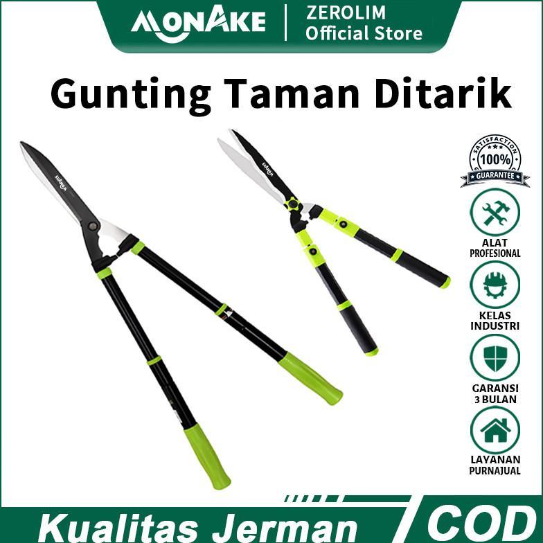 MONAKE JERMAN Gunting Potong Rumput 55cm-75cm COD/ Gunting Dahan Alat Pemotong Rumput Ranting Taman 